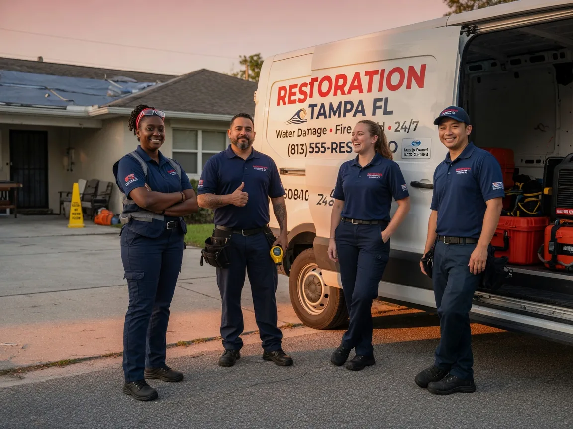 Water Damage Restoration company in Russellville, AR